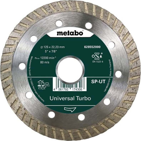 Алмазний диск TS 125x22.23mm,SP-UT,Turbo (628552000)