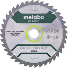 Пилкове полотно «cordless cut wood - classic», 216x30 Z40 WZ 5° /B (628654000)
