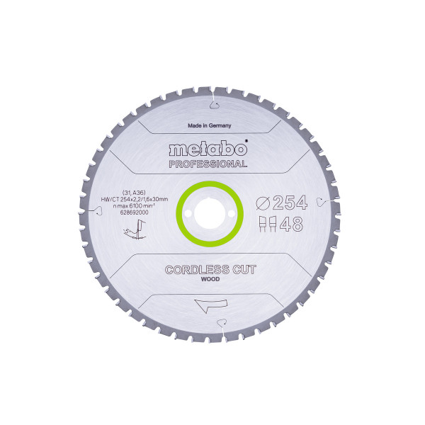 CordlessCutProf 254x30 48 WZ 5°neg (628692000)