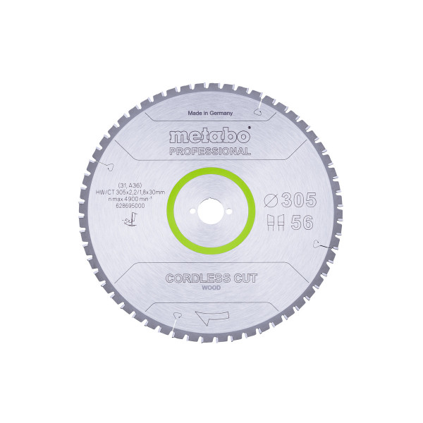 CordlessCutProf 305x30 56 WZ 5°neg (628695000)