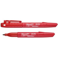 Маркер для будмайданчика InkZAll MILWAUKEE, тонкий, червоний (48223170)