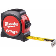 Рулетка немагнітна MILWAUKEE, 2м (48225502)