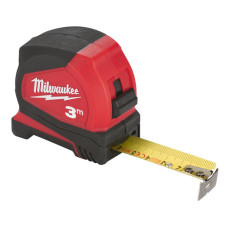 Рулетка Pro Compact MILWAUKEE, 3м, (16мм) (4932459591)