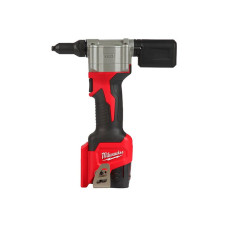 Акумуляторний заклепочник MILWAUKEE M12 BPRT-201X діаметр закл. 2,4-4,8мм 4933464405 (+ заряд.пристрій, 1 акум., 4 накінеч., HD (4933464405)