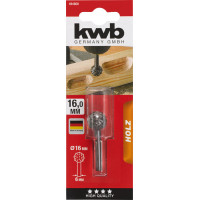 Бор-Фреза дерево сферична 16мм KWB (494800)