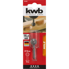 Бор-Фреза дерево сферична 16мм KWB (494800)