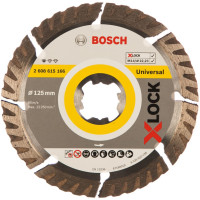 Алмазний диск Bosch X-Lock Standard for Universal 125x22,23x2x10 мм (2608615166)