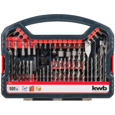 Набір біт і свердл 101 шт, KWB (109110)
