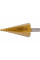 Свердло конусне по металу YATO HSS 4241 d=6-38мм, I=105мм (YT-44740)