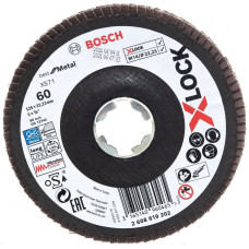 PRO X-LOCK КРУГ ПЕЛЮСТ 125мм G60 B.f.Metal (2608619202)