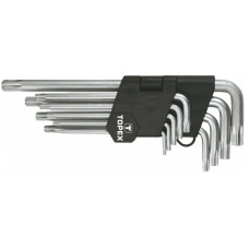 Ключі TORX  (6-гран)  ХВ, Т10-Т50, наб. 9 шт.  (6/ (компл.) (35D961)