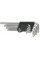 Ключі TORX  (6-гран)  ХВ, Т10-Т50, наб. 9 шт.  (6/ (компл.) (35D961)