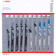 Набір лобзикових пилок Bosch Wood&Metal, 10 шт (2607011170)