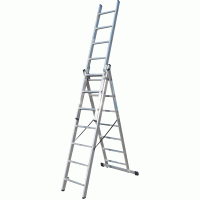 Драбина 3-секц. розкл. 3*7сх. 1,9-3,99м VHR Т (37491)