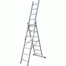 Драбина 3-секц. розкл. 3*7сх. 1,9-3,99м VHR Т (37491)