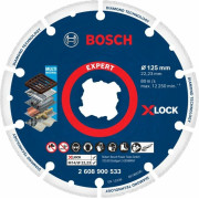 Алмазний круг по металу Bosch X-LOCK Expert Diamond Metal Wheel, 125x22,23 мм (2608900533)