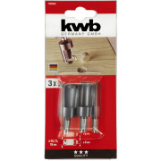 Набір шипорізних фрез, 3 шт.KWB (706900)