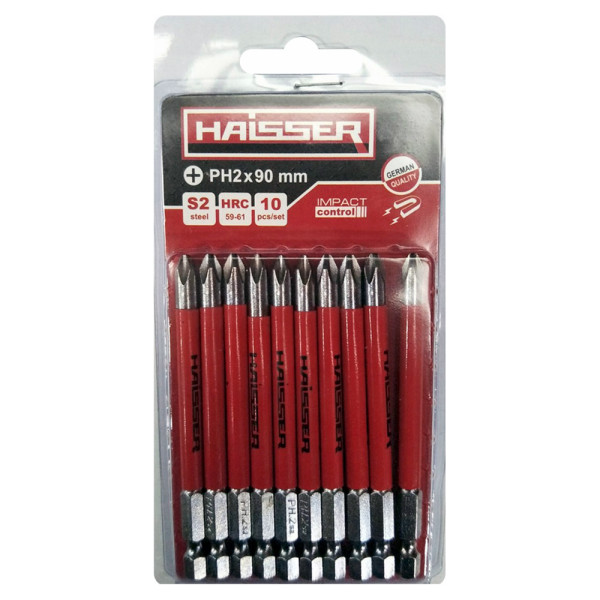 Біта PH2 х 90 мм Haisser, 1шт (81310)