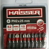 Біта PH1 х 25мм, Haisser (1шт) (81373)