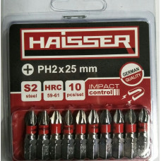 Біта PH1 х 25мм, Haisser (1шт) (81373)