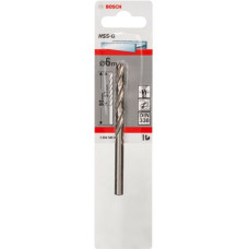 Свердло по металу Bosch HSS-G, DIN 338, 6×57 мм, 1 шт (2608585926)