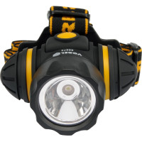 Ліхтар VOREL на чоло, ударостійкий 3-функції, 3 батарейки ААА, 1 LED/ 1 W  [12/48] (88674)