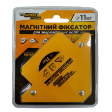 Магнітний фіксатор KAISER HК-6001, витримує до 11кг, точні кути 45°, 90°, 135°, вага 310 гр (90698)