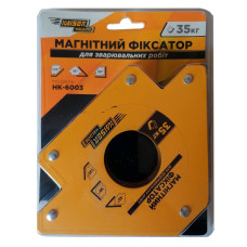 Магнітний фіксатор KAISER HК-6003, витримує до 35кг, точні кути 45°, 90°, 135°, вага 1,022 кг (90700)