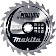 Диск пиляльний по деревині для акум. пил SPECIALIZED 160x20 мм 24T (B-09151)