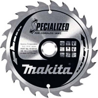 Диск пиляльний по деревині для акум. пил SPECIALIZED 160x20 мм 24T (B-09151)
