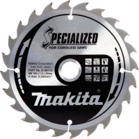 Диск пиляльний по деревині для акум. пил SPECIALIZED 165x20 мм 24T / B-09173 (B-09173)