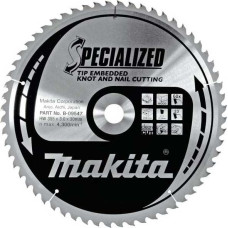 Диск пиляльний по деревині з цвяхами SPECIALIZED 355x30 мм 60T (B-09547)
