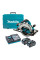 Пила дискова ручна акумуляторна HS009GT201 MAKITA (HS009GT201)