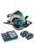 Пила дискова ручна акумуляторна HS011GT201 MAKITA (HS011GT201)