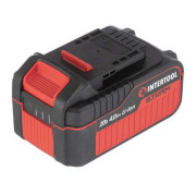 Акумулятор 20В, 4Аг, INTERTOOL,(Li-Ion, індикація розряду) (WT-0341)