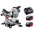 Пила торцювальна акумуляторна KGS 18 LTX BL 254 METABO (614254810)