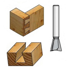 Фреза 12 мм HM 18х13 мм, ласточкин хв. (631626000)
