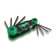 Haбіp ключів cклaдaний TORX: T6-T25 (мaтepіaл CRV-6150) AIFB0802 TOPTUL (AIFB0802)