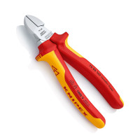 Кусачки бокові 160 мм діелектричні KNIPEX (7006160)