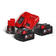 Акумулятор Li-Ion M18 NRG-502 (В5 2шт; з/у M12-18FC) +M12 B2 MILWAUKEE (4933459217)