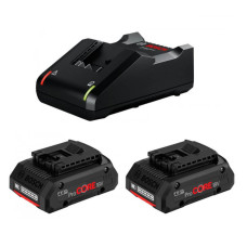 Набір 2 акумулятора Bosch GBA 18V 4.0Ah та ЗП GAL 18V-40 (1600A019S0)