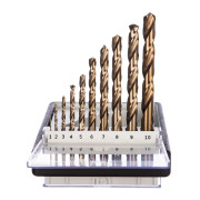Набір 10 свердел Bosch HSS-Co 1-10 мм Robust Line (2607019925)