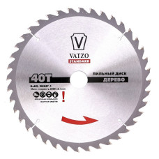 Пила дискова 230*30*40Z VATZO standart (230-3040VS)