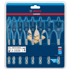 Набір перових свердел Bosch Expert SelfCut Speed 12, 16, 18, 20, 22, 25, 28, 32 мм (2608900335)