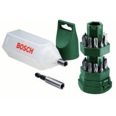 Набір біт Bosch, 24 шт + магнітний тримач (2607019503)