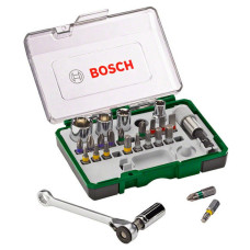 Набір біт Bosch, 27 шт + ключ-трещітка (2607017160)