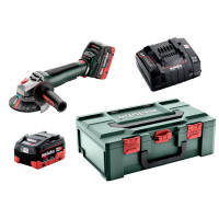 Кутова шліфувальна машина акумуляторна WPB 18 LT BL 11-125 Quick METABO (613059660)