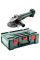 Кутова шліфувальна машина акумуляторна W 18 L 9-125 METABO (602247840)