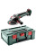 Кутова шліфувальна машина акумуляторна WVB 18 LT BL 11-125 Quick METABO (613057840)