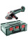 Кутова шліфувальна машина акумуляторна WPB 18 LT BL 11-125 Quick METABO (613059840)